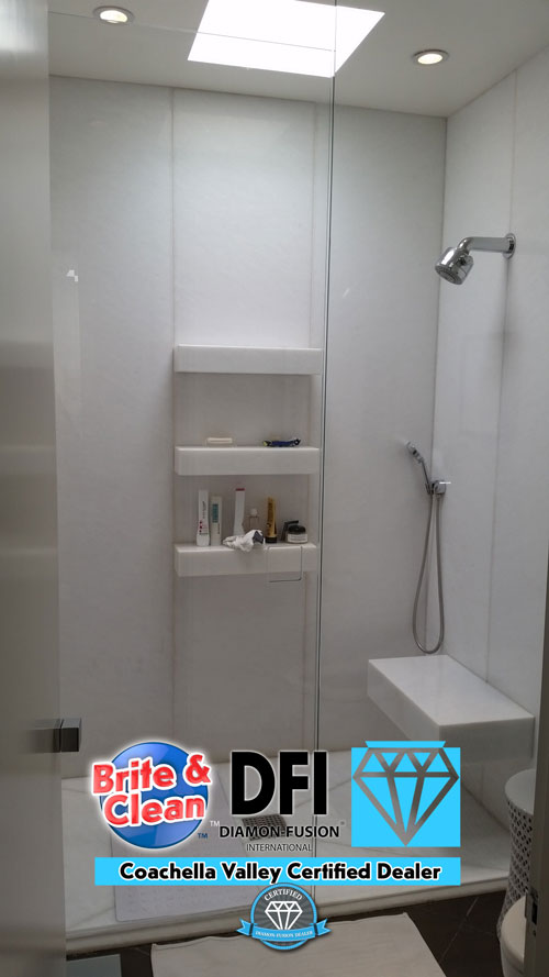 Diamon-Fusion® Coachella Valley shower doors