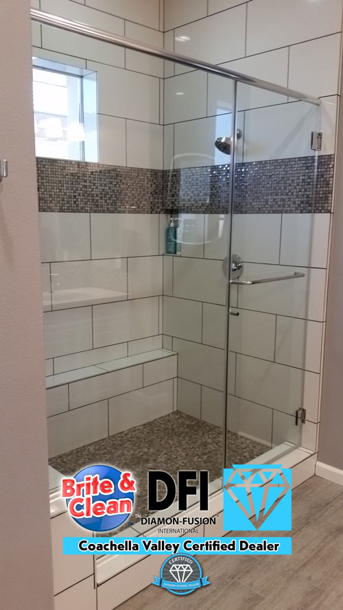 Diamon-Fusion® Coachella Valley shower doors