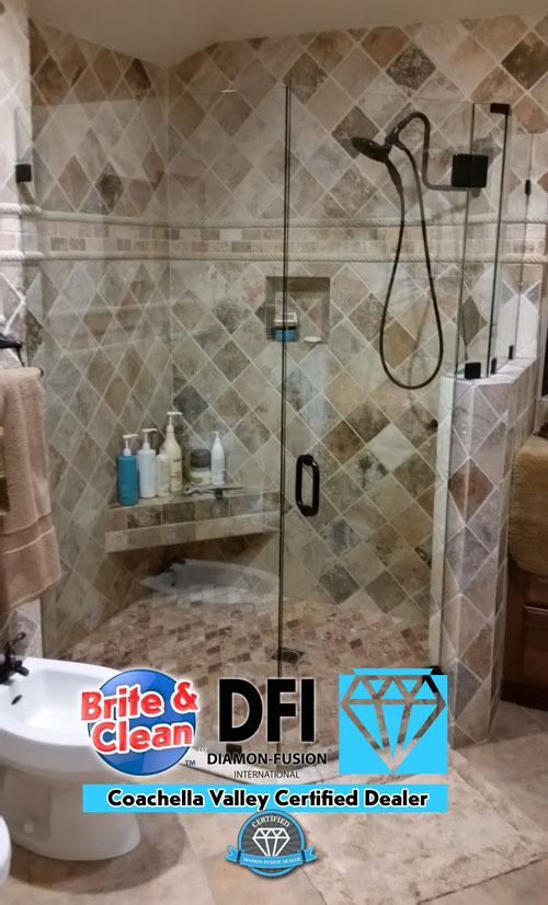 Diamon-Fusion® Coachella Valley shower doors