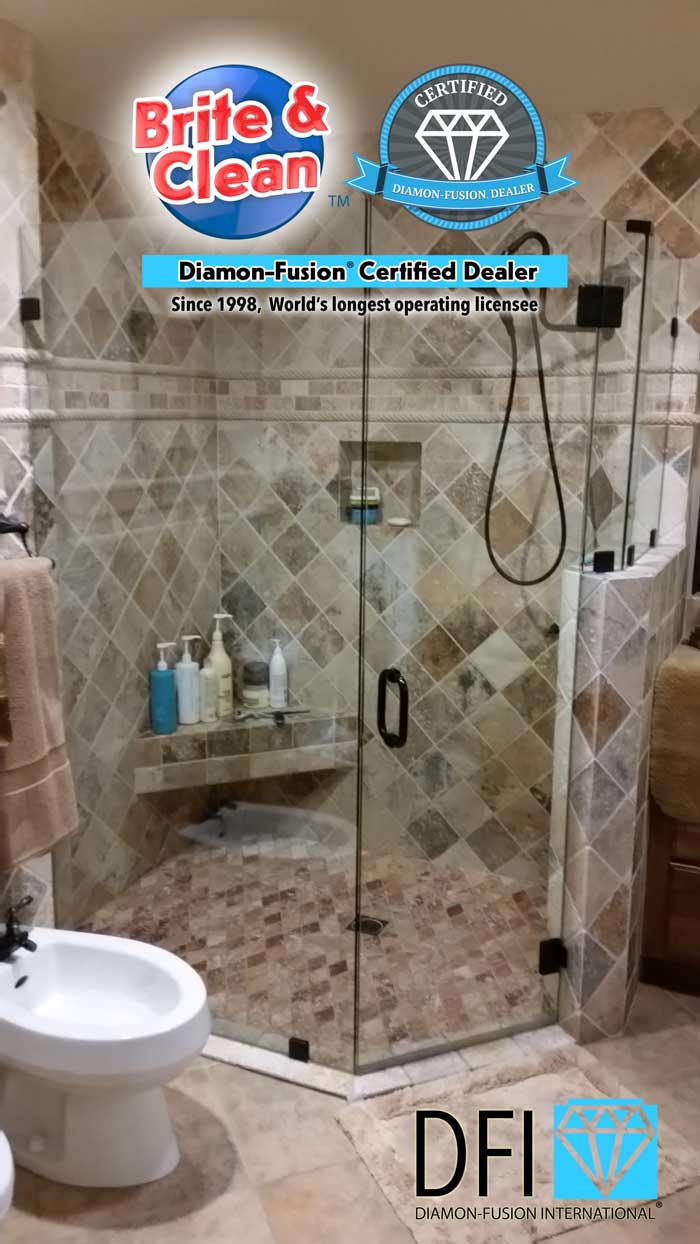 Diamon-Fusion® Coachella Valley shower doors